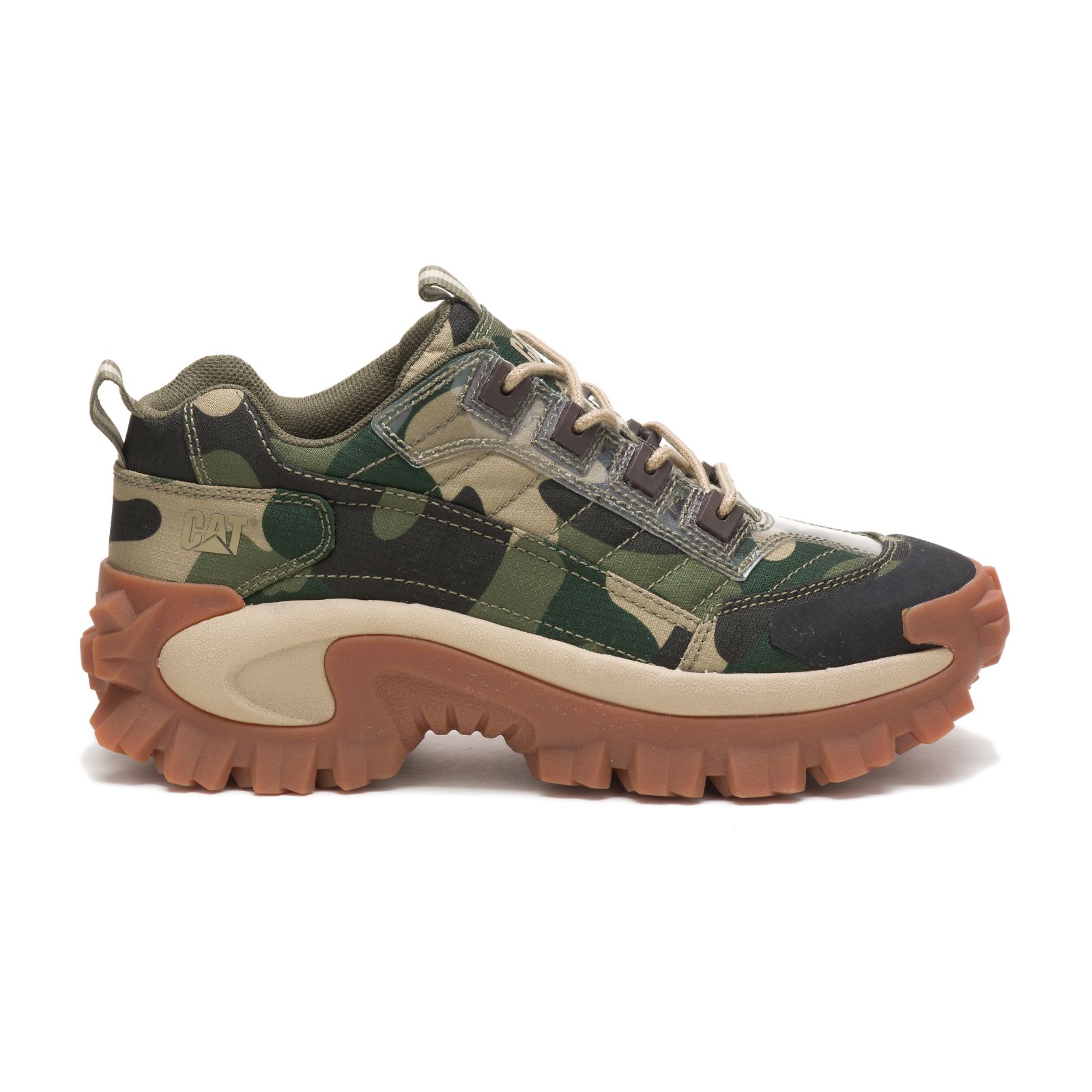 Caterpillar Intruder - Mens Casual Shoes - Camo - NZ (932SMGQEH)